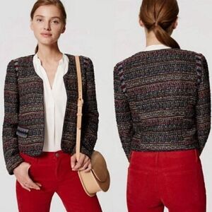 Loft tweed blazer